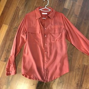 Silk button down from Equipment